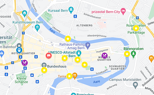 10 Unique Things to do in Bern in 1 Day on a Budget: Itinerary Map