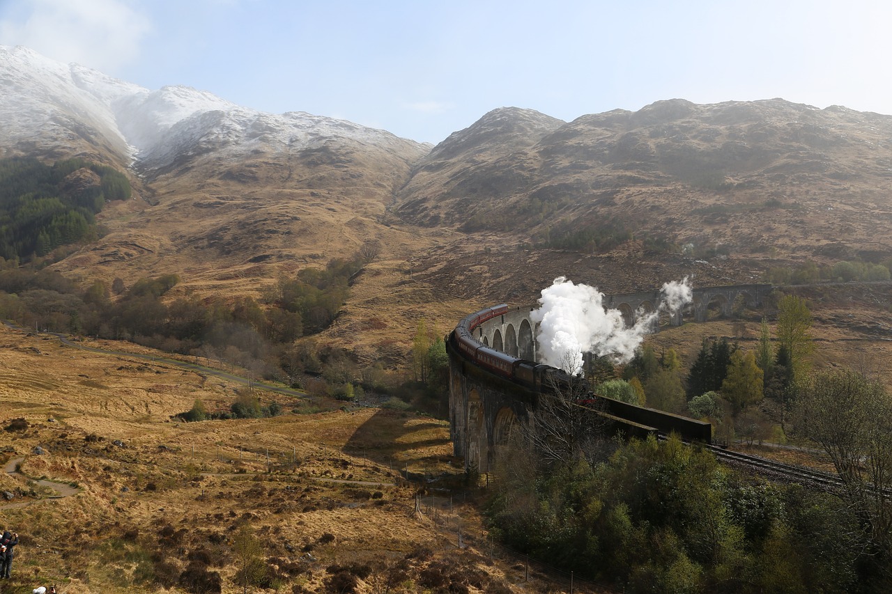 5 Awe Inspiring But Affordable Train Journeys in Europe: The Jacobite Express - Scottish Highlands 